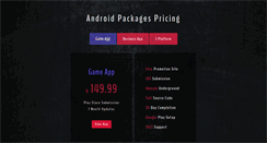 Desktop Screenshot of androidpackages.com